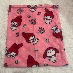 My Melody Beautiful Day Plush Throw Northwest Blanket Pink